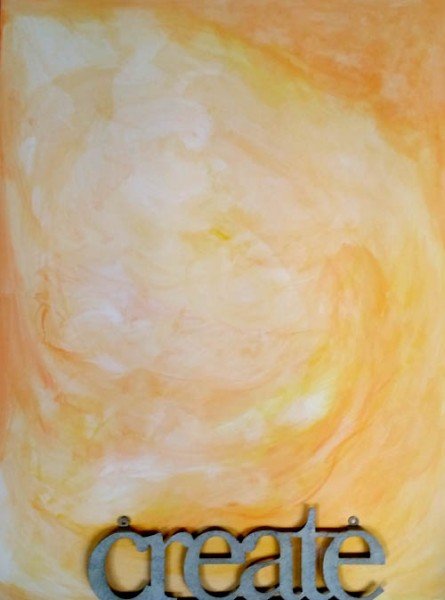 Nurture Your Creativity, acrylic on canvas, by Mary Gow