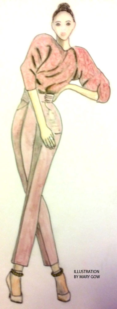 Fashion Illustration 2, by Mary Gow