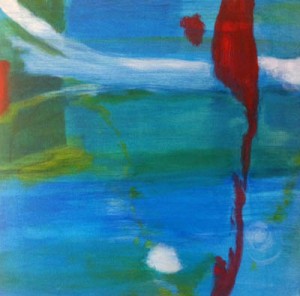 Panama Dream, acrylic on canvas, by Mary Gow (SOLD)