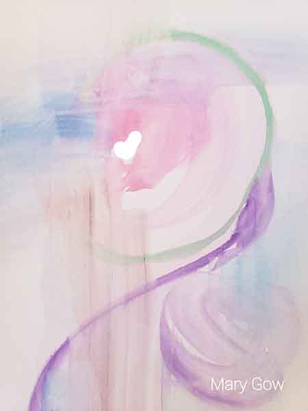 Heart Imaginings, Heart 27 by Mary Gow